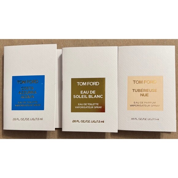 Tom Ford Accessories - Tom Ford Mini Fragrance Set Costa Azzurra Acqua Soleil Blanc Tubéreuse Nue